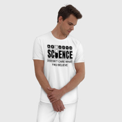 Мужская пижама хлопок Science - фото 2