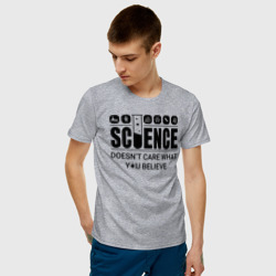 Мужская футболка хлопок Science - фото 2