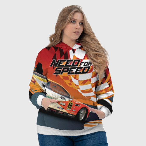 Женская толстовка 3D Need for Speed, цвет 3D печать - фото 6