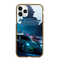 Чехол для iPhone 11 Pro Max матовый Need for Speed