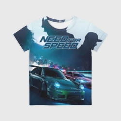 Детская футболка 3D Need for Speed