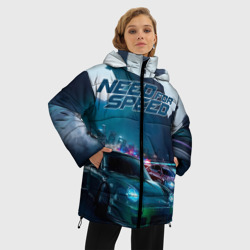 Женская зимняя куртка Oversize Need for Speed - фото 2