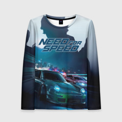 Женский лонгслив 3D Need for Speed