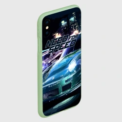 Чехол для iPhone XS Max матовый Need for Speed - фото 2