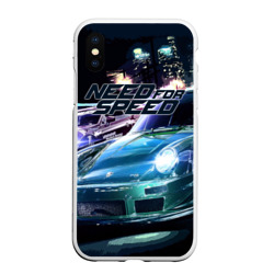 Чехол для iPhone XS Max матовый Need for Speed