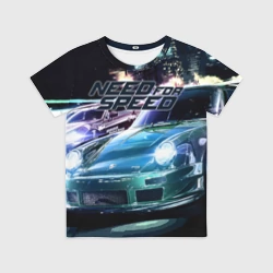 Детская футболка 3D Need for Speed