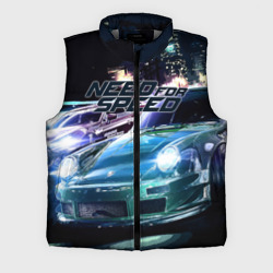 Мужской жилет утепленный 3D Need for Speed