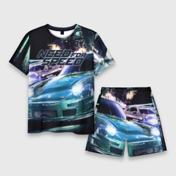 Need for Speed – Мужской костюм с шортами 3D с принтом купить