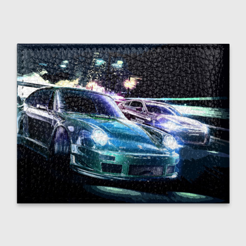 Обложка для студенческого билета Need for Speed, цвет черный - фото 2