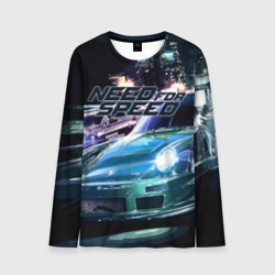 Мужской лонгслив 3D Need for Speed