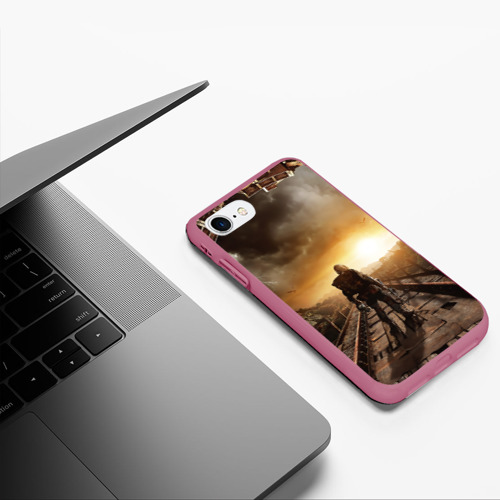 Чехол для iPhone 7/8 матовый с принтом Metro 2033 постапокалипсис, фото #5
