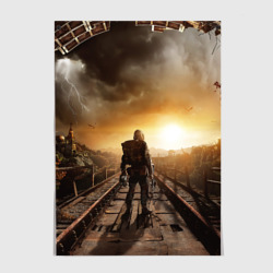 Постер Metro 2033 постапокалипсис