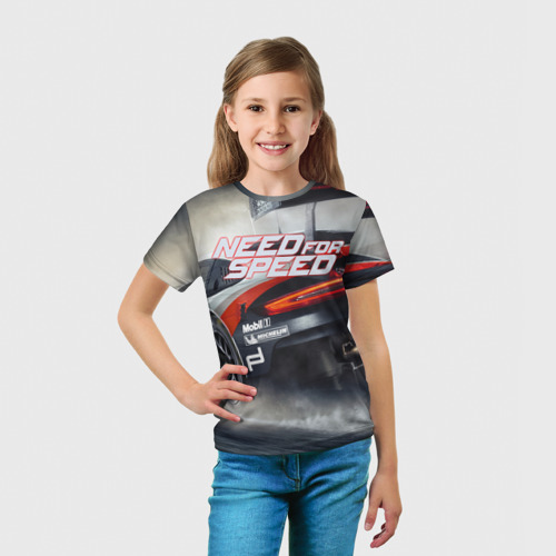 Детская футболка 3D Need for Speed, цвет 3D печать - фото 5