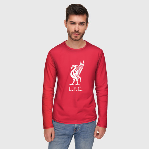 Мужской лонгслив 3D FC Liverpool, цвет 3D печать - фото 3