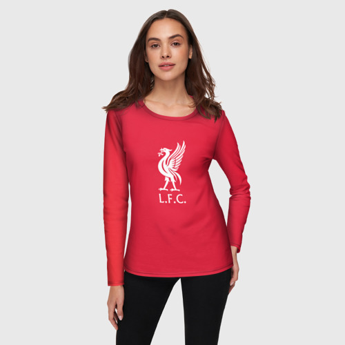 Женский лонгслив 3D FC Liverpool - фото 3