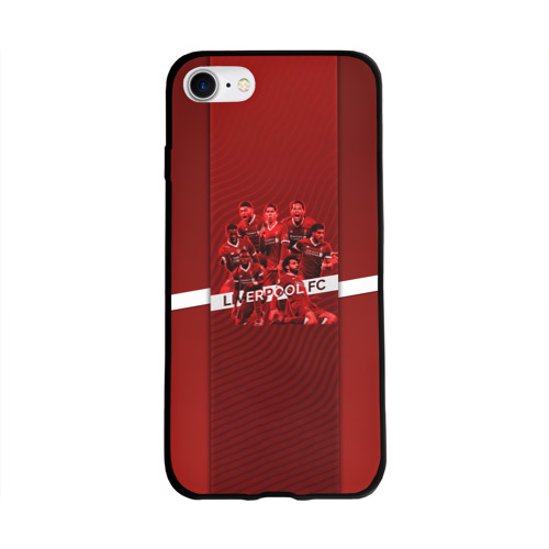 Чехол для Apple iPhone 8 силиконовый глянцевый Liverpool FC Фото 01 Чехол для Apple iPhone 8 силиконовый глянцевый Liverpool FC Фото 01