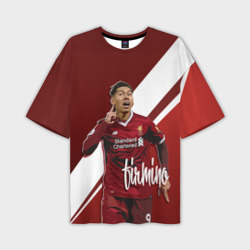 Мужская футболка oversize 3D Roberto Firmino