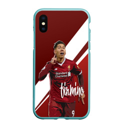 Чехол для iPhone XS Max матовый Roberto Firmino