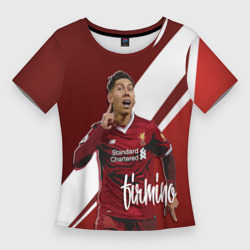 Женская футболка 3D Slim Roberto Firmino