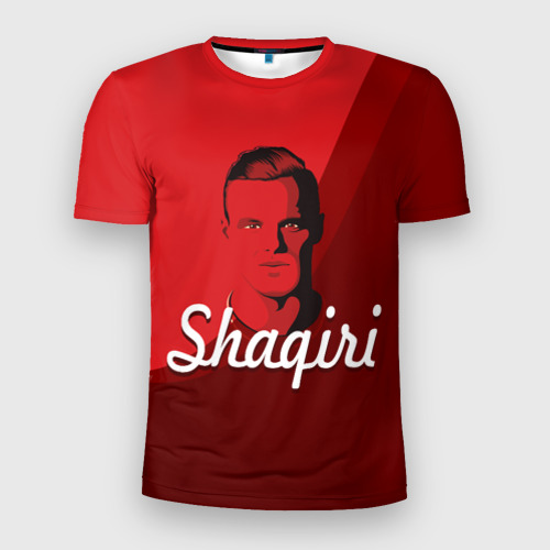 Мужская футболка 3D Slim Shaqiri, цвет 3D печать