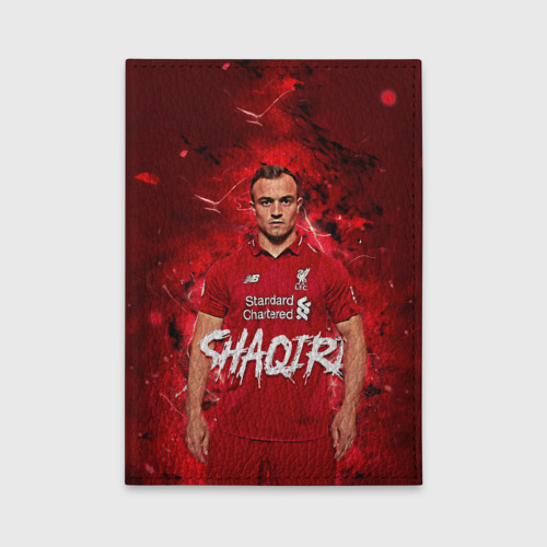 Обложка для автодокументов Shaqiri Liverpool, цвет черный