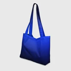 Пляжная сумка 3D Carbon blue синий карбон - фото 2