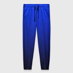Женские брюки 3D Carbon blue синий карбон