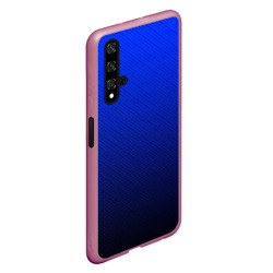 Чехол для Honor 20 Carbon blue синий карбон - фото 2