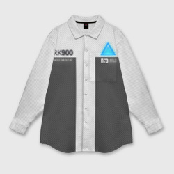 Мужская рубашка oversize 3D Connor Detroit: Become Human