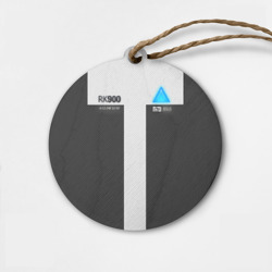 Деревянная игрушка круг Connor Detroit: Become Human