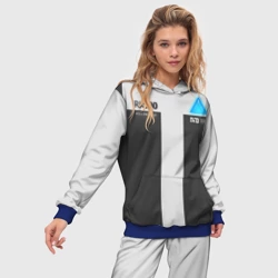 Женский костюм с толстовкой 3D Connor Detroit: Become Human - фото 2