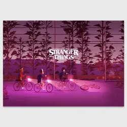 Поздравительная открытка Stranger things