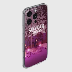 Чехол для iPhone 16 Pro Max силиконовый с защитой камеры Stranger things - фото 2