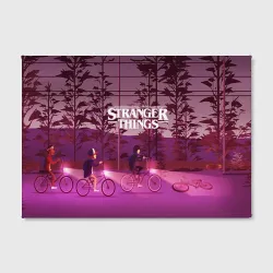 Холст прямоугольный Stranger things - фото 2