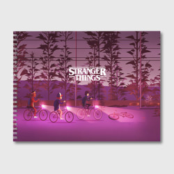 Альбом для рисования Stranger things