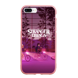 Чехол для iPhone 7Plus/8 Plus матовый Stranger things