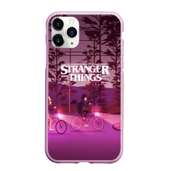 Чехол для iPhone 11 Pro Max матовый Stranger things
