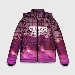 Зимняя куртка для мальчиков 3D Stranger things