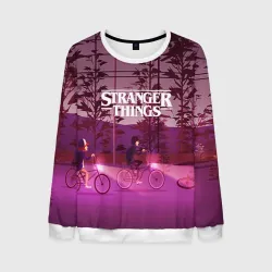 Мужской свитшот 3D Stranger things