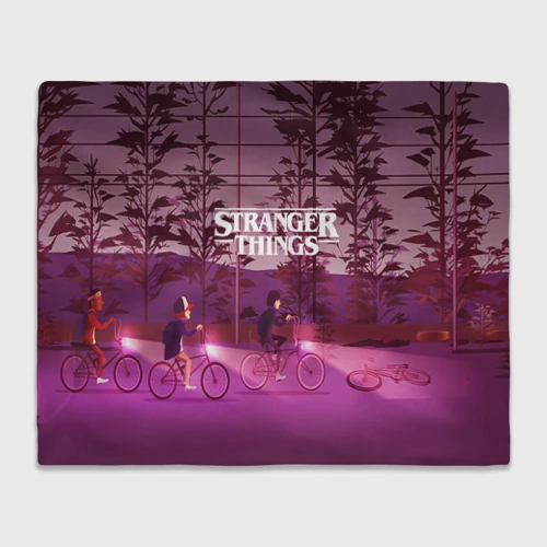Плед 3D Stranger things