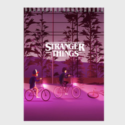 Скетчбук Stranger things