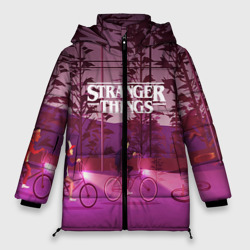 Женская зимняя куртка Oversize Stranger things