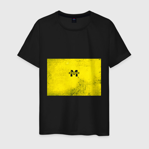 Мужская футболка хлопок с принтом Metro Exodus, вид спереди #2