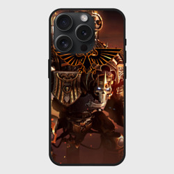 Чехол силиконовый для Apple iPhone 15 Pro матовый Warhammer