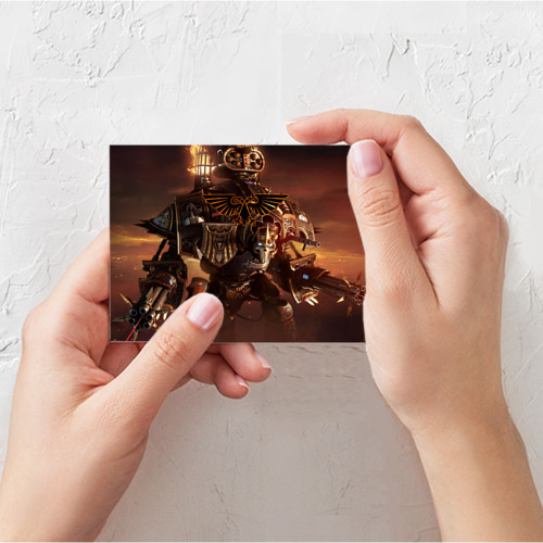Поздравительная открытка Warhammer, цвет белый - фото 3