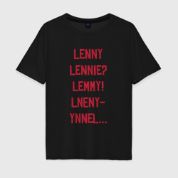 Мужская футболка хлопок Oversize Lenny