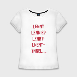 Женская футболка хлопок Slim Lenny