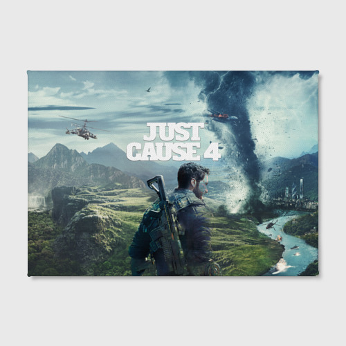 Холст прямоугольный Just Cause 4, цвет 3D печать - фото 2