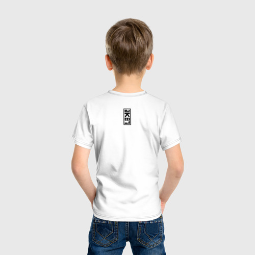 Детская футболка хлопок Kansei dorifto, цвет белый - фото 4