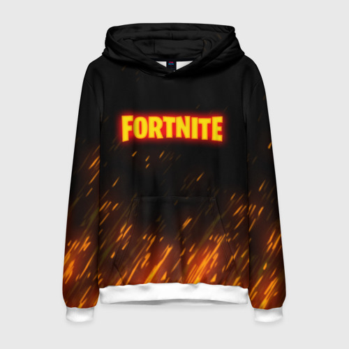 Мужская толстовка 3D FORTNITE FIRE